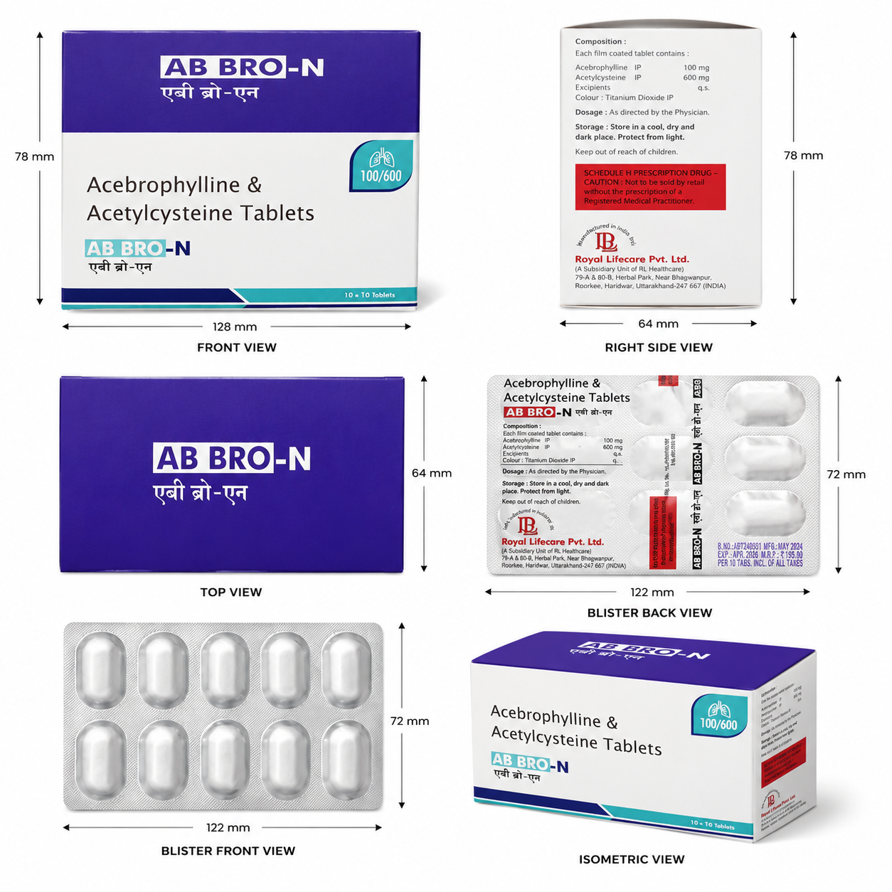 AB BRO-N , Mrp. : 230.00 / 10 Tablet - Image 4