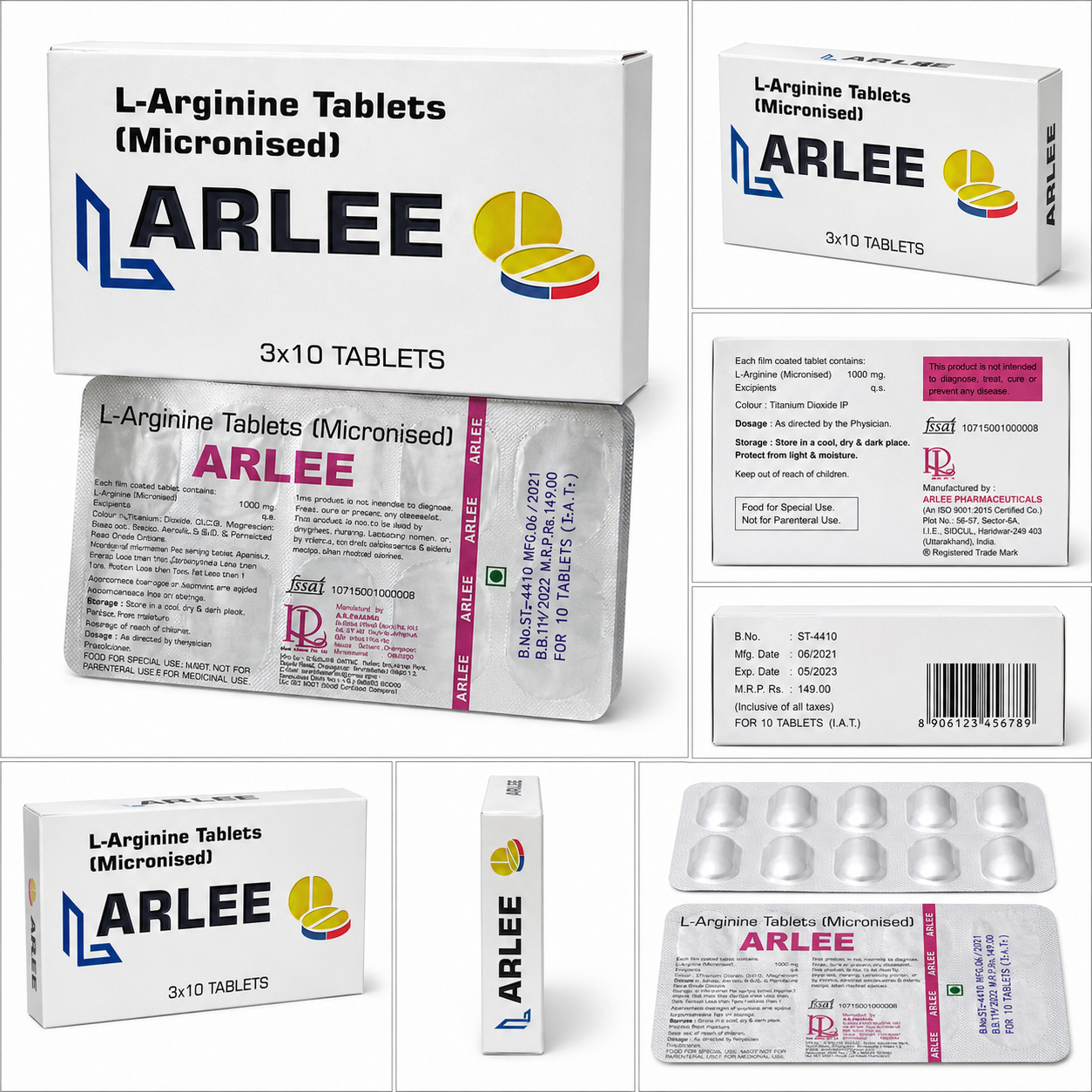 ARLEE , Mrp : 137.00 / 10 Tablet - Image 4