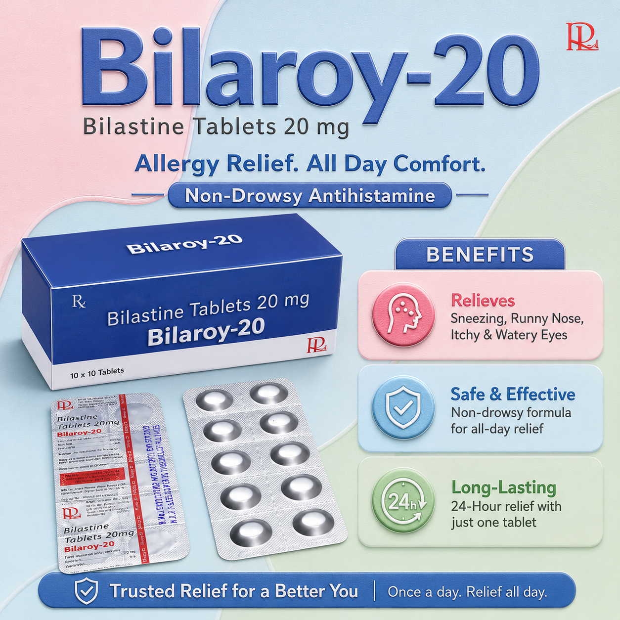 BILAROY-20 , Mrp. : 117.00/10 Tab. - Image 3