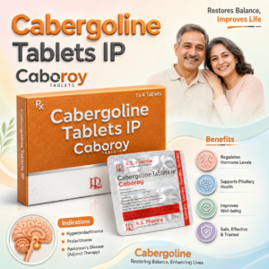 CABOROY , Mrp. : 337.00 / 4 Tablet
