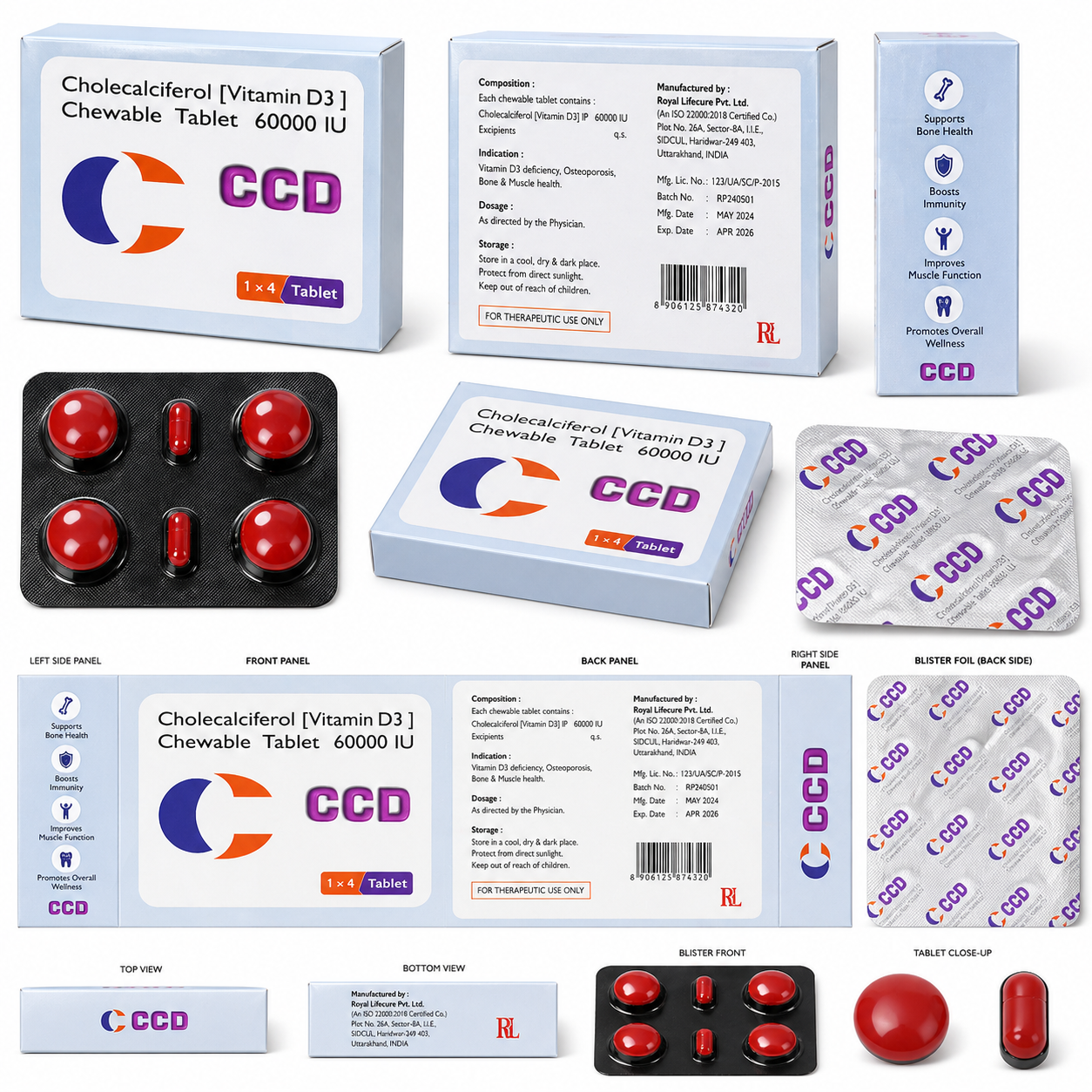 CCD , Mrp : 96.00 / 4 Tablet - Image 4