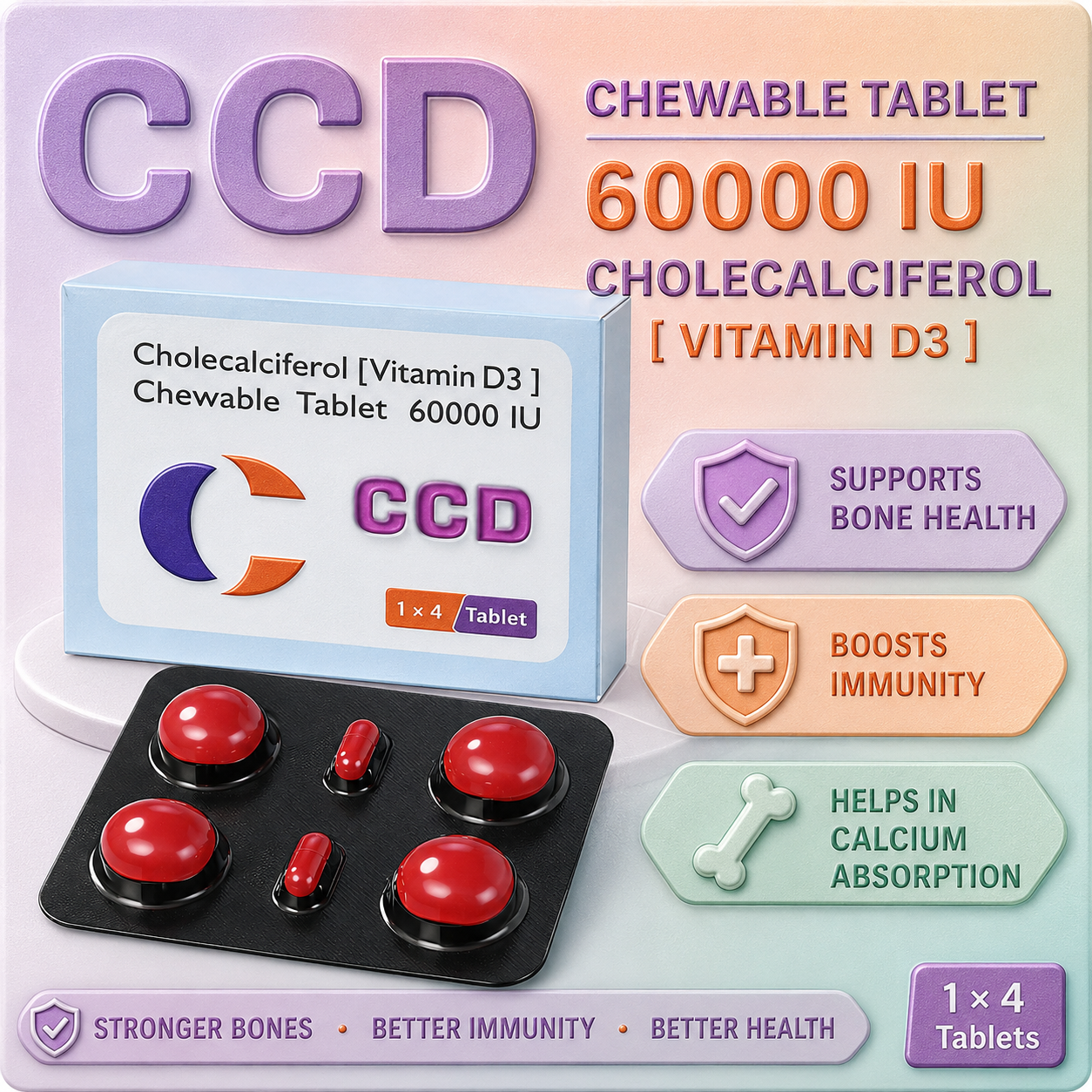 CCD , Mrp : 96.00 / 4 Tablet - Image 2
