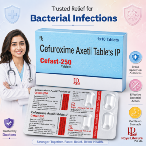 CEFACT 250 , Mrp : 271.00/10 Tab.