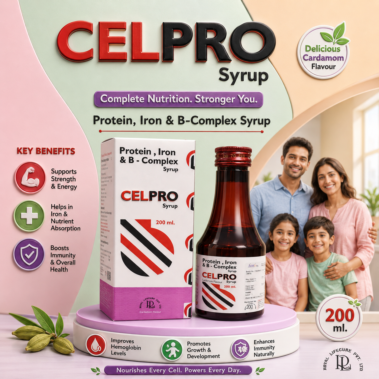 CELPRO Syrup , Mrp : 130.00 - Image 2