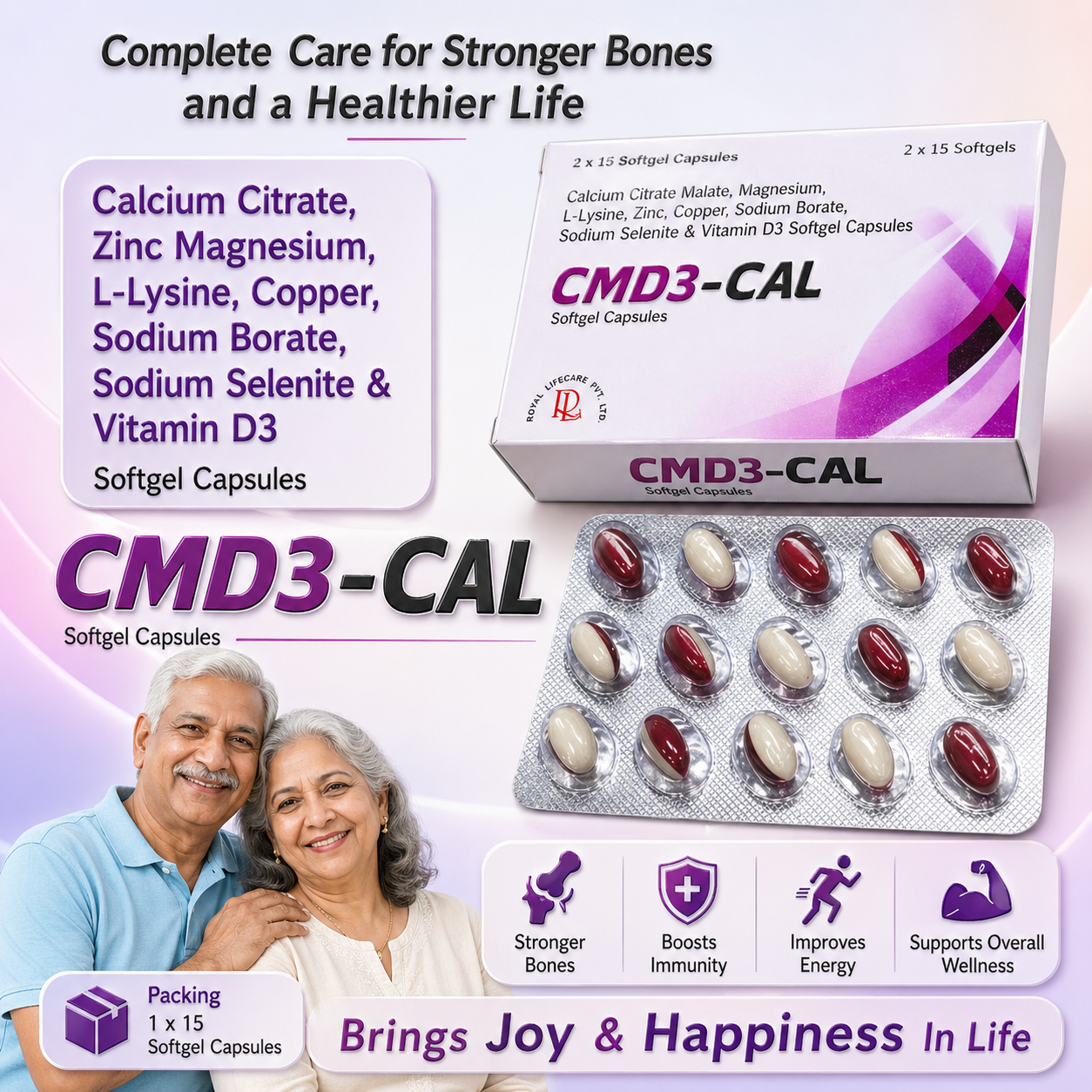 CMD3-CAL , Mrp : 100.00/15 Cap. - Image 3