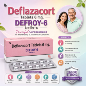 DEFROY-6 , Mrp : 148.00 / 10 Tablet