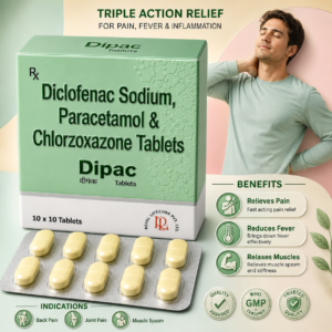 DIPAC , Mrp. : 80.00 / 10 Tablet