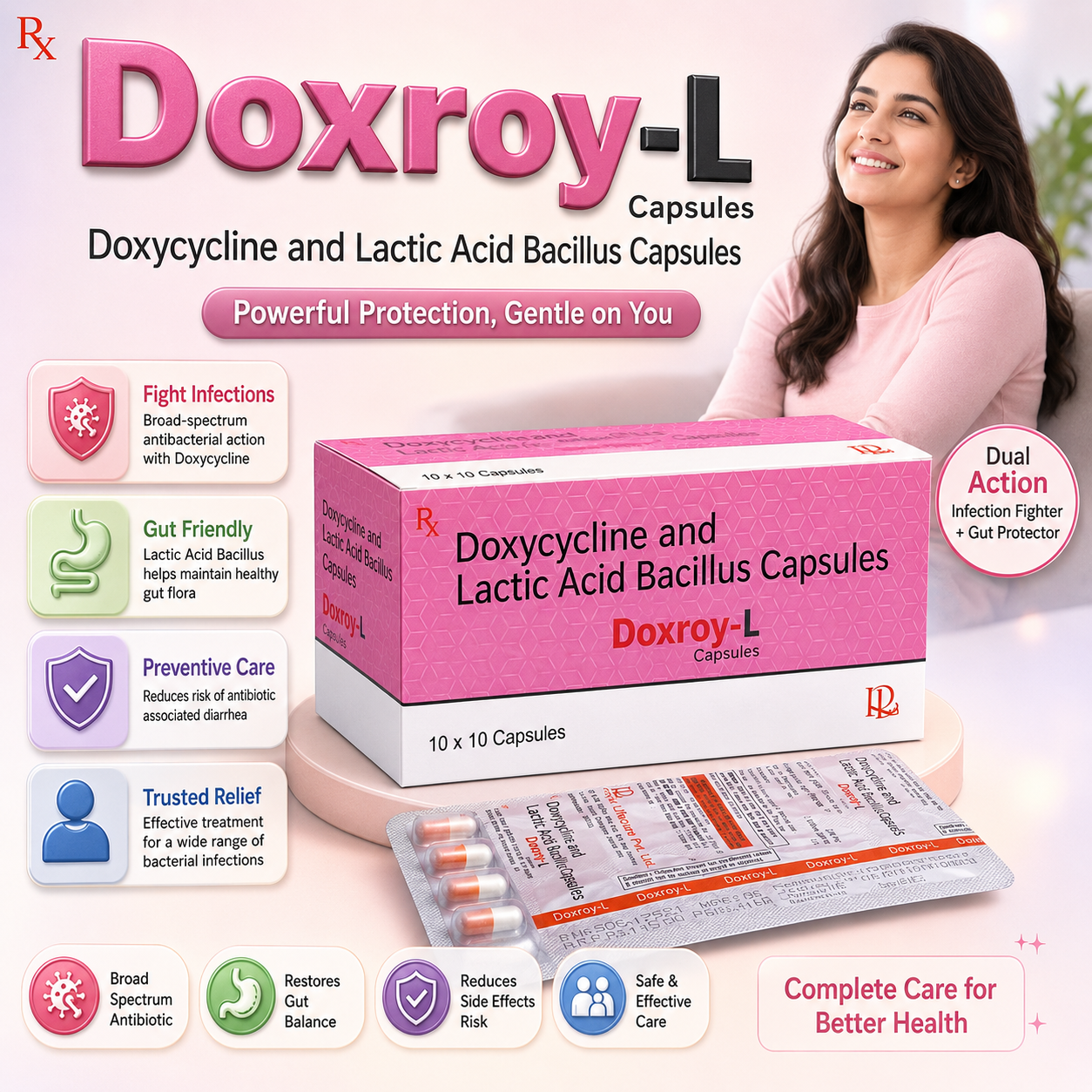 DOXROY-L , Mrp. : 145.00/10 Cap. - Image 2