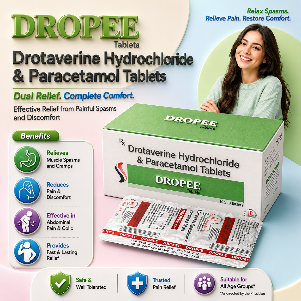 DROPEE , Mrp. : 92.00 / Tablet - Image 2