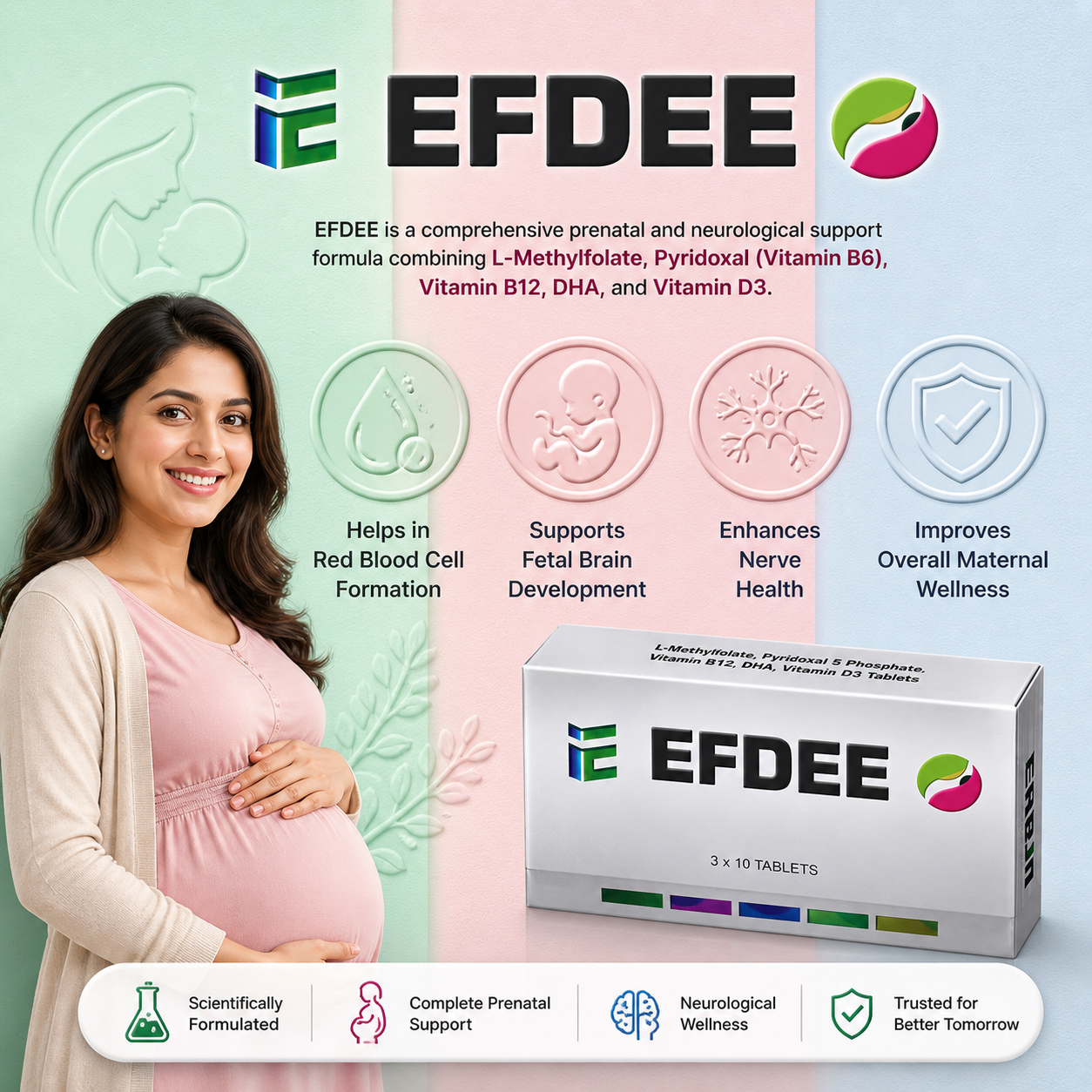 EFDEE , Mrp : 156.00 / 10 Tablet - Image 2