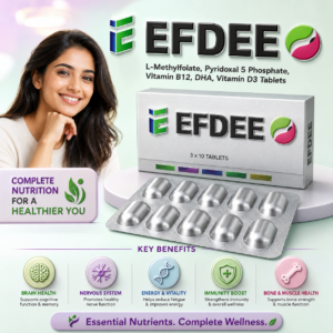 EFDEE , Mrp : 156.00 / 10 Tablet