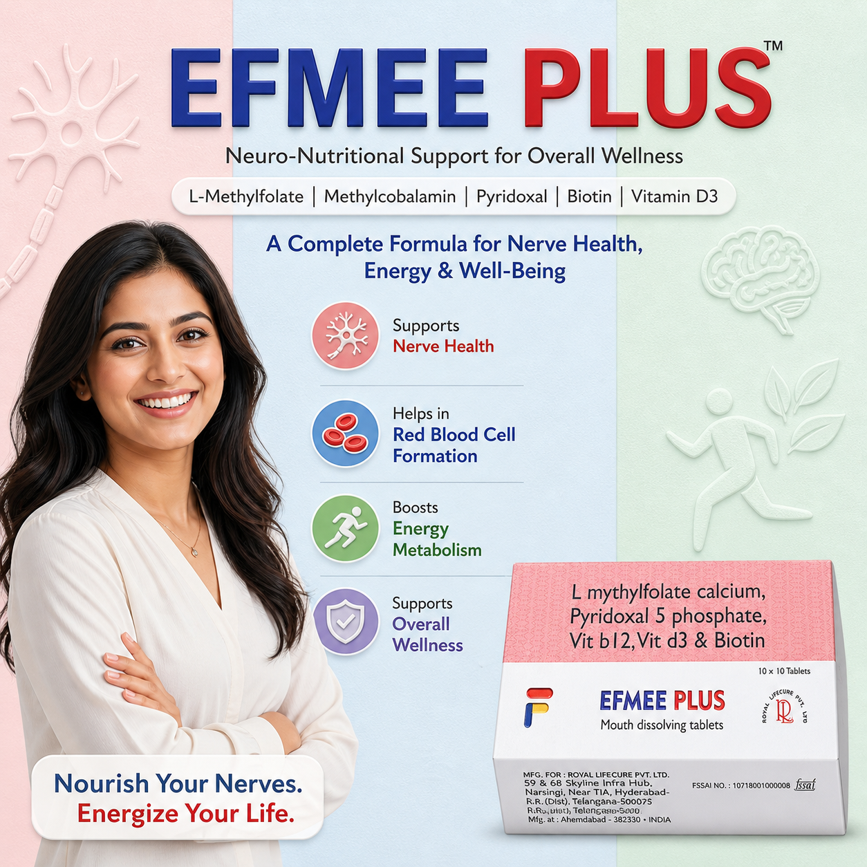 EFMEE PLUS , Mrp :120.00 / 10 Tab. - Image 2