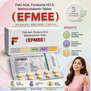 EFMEE , Mrp : 74.00 / 10 Tablet