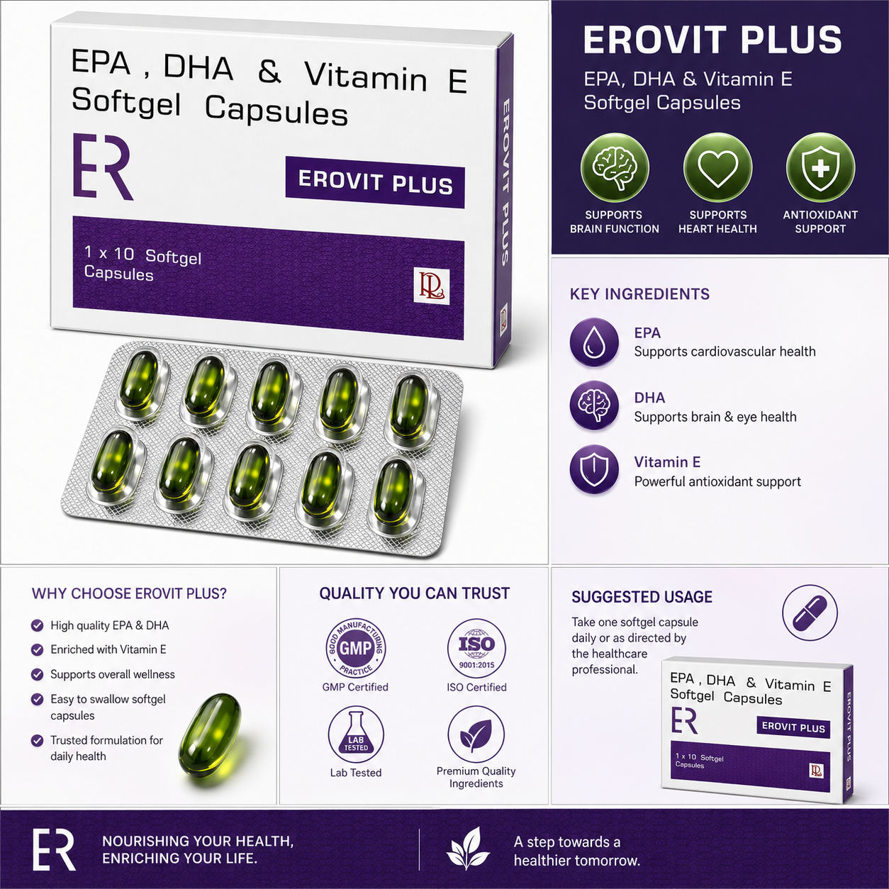 EROVIT-PLUS , Mrp. : 125.00/Cap. - Image 4