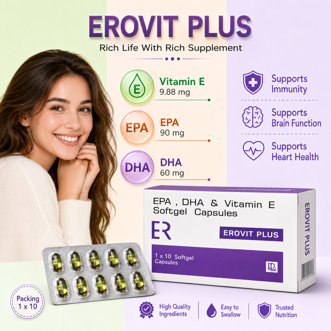 EROVIT-PLUS , Mrp. : 125.00/Cap. - Image 2