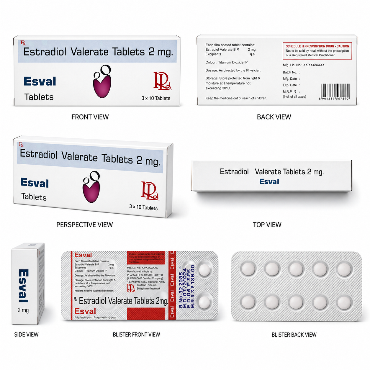 ESVAL , Mrp. : 100 / 10 Tablet - Image 4