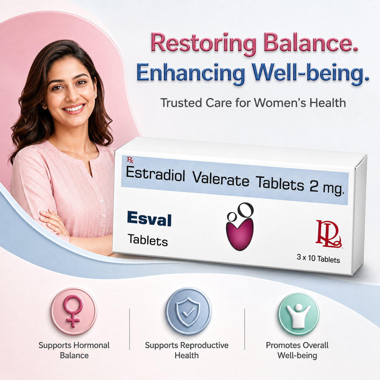 ESVAL , Mrp. : 100 / 10 Tablet - Image 2