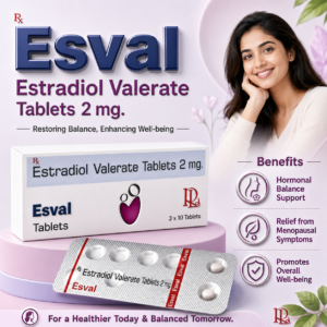 ESVAL , Mrp. : 100 / 10 Tablet