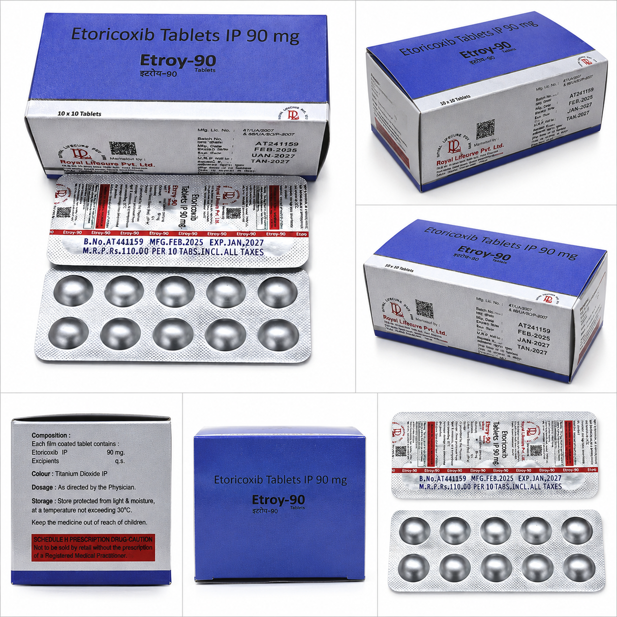 ETROY-90, Mrp : 103.00 / 10 Tablet - Image 4
