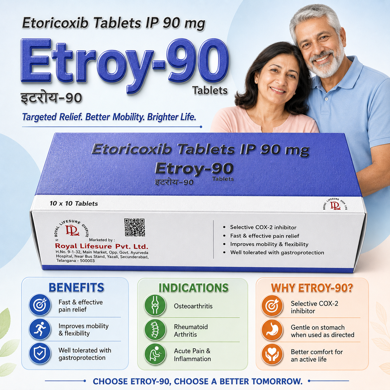 ETROY-90, Mrp : 103.00 / 10 Tablet - Image 3