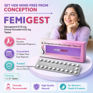 FEMIGEST , Mrp : 220.00 / 21 Tablet