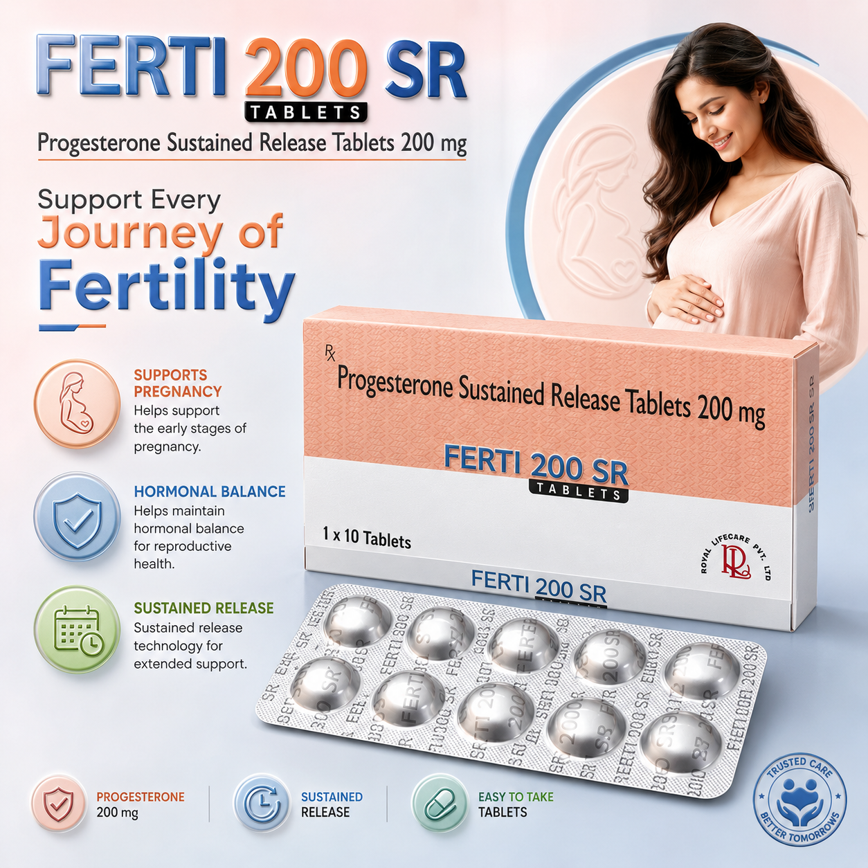 FERTI-200 SR , Mrp : 390.00/10 Tab. - Image 2