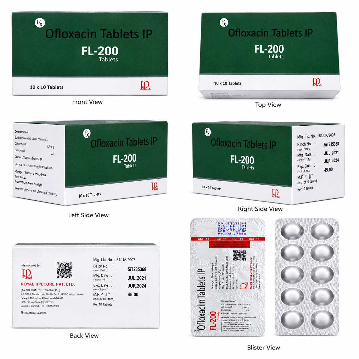 FL-200 , Mrp : 80.00 / 10 Tablet - Image 4