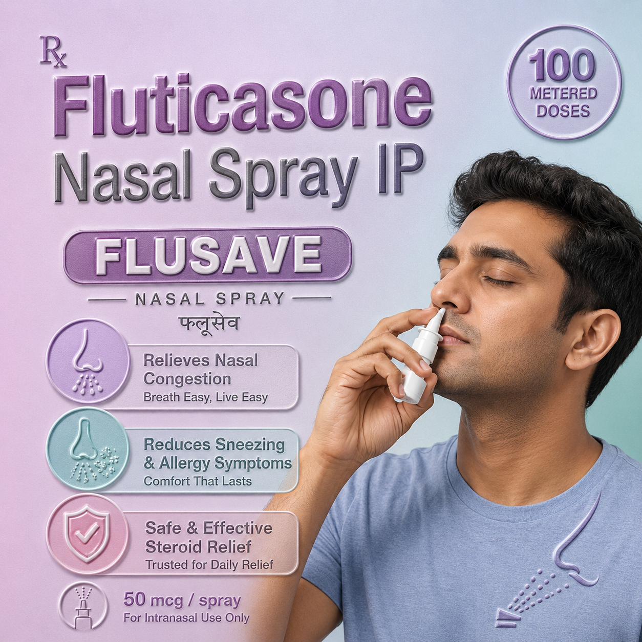 FLUSAVE Spray , Mrp : 272.00 - Image 3