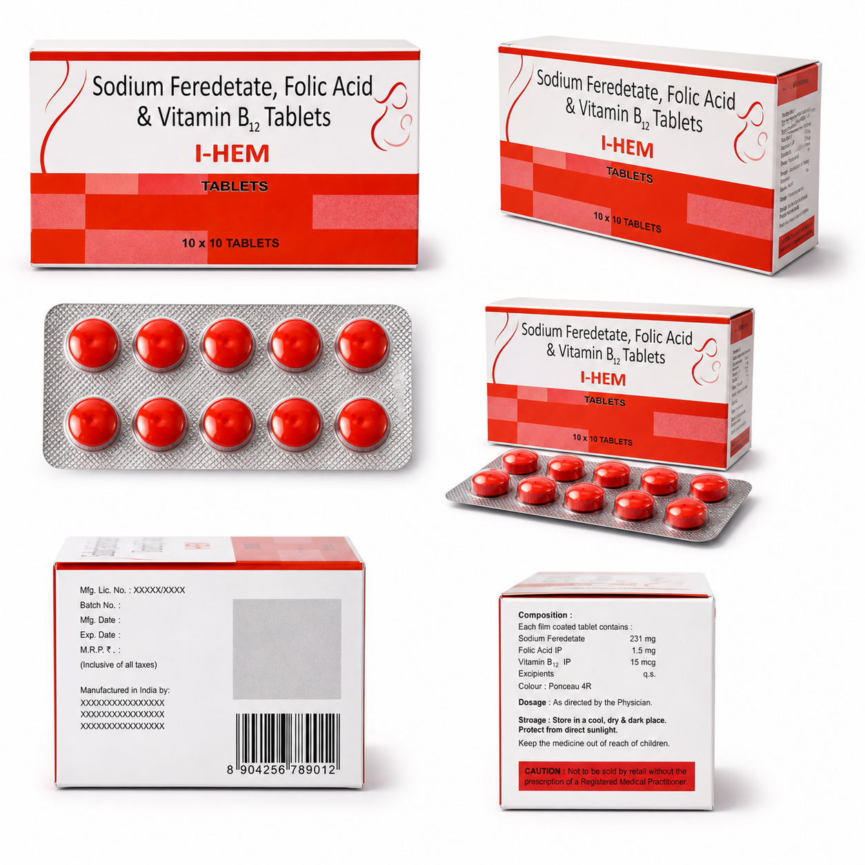 I-HEM , Mrp : 60.00 / 10 Tablet - Image 4