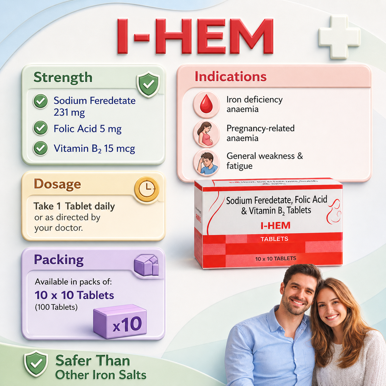I-HEM , Mrp : 60.00 / 10 Tablet - Image 2