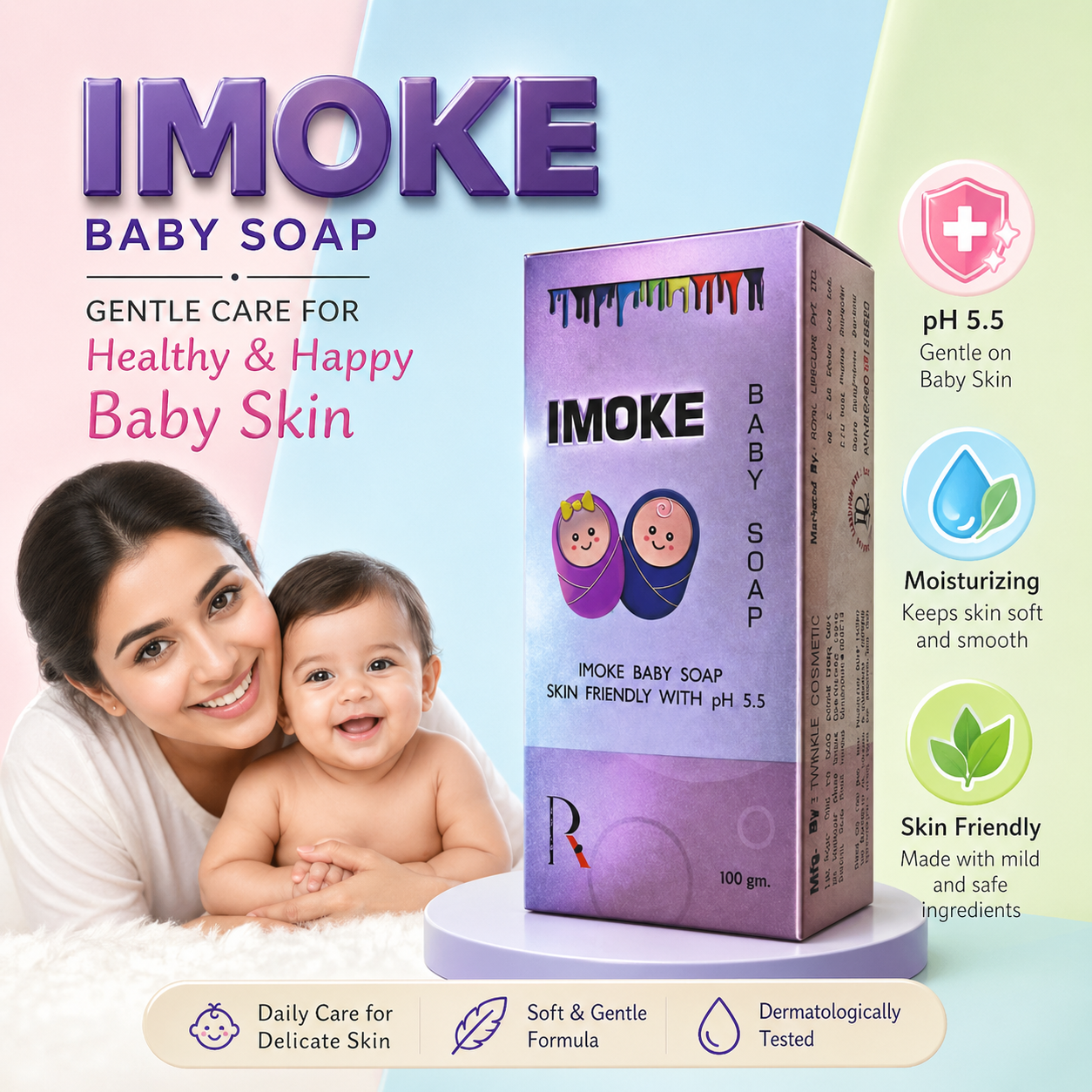 IMOKE Soap , Mrp : 110.00