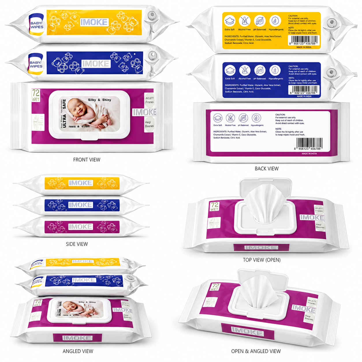 IMOKE Wipes , Mrp : 210.00 - Image 4