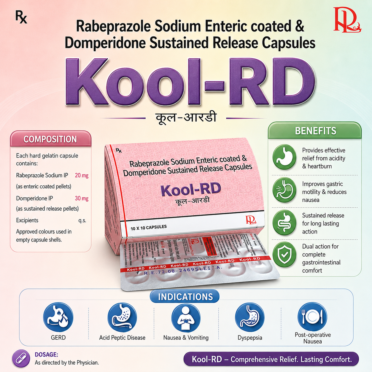 KOOL-RD , Mrp : 90.00 / 10 Capsule - Image 3