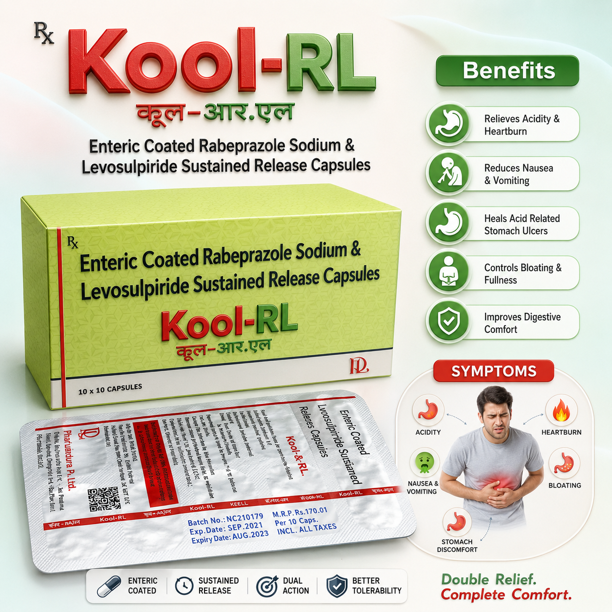 KOOL-RL , Mrp : 178.00 / 10 Capsule - Image 2