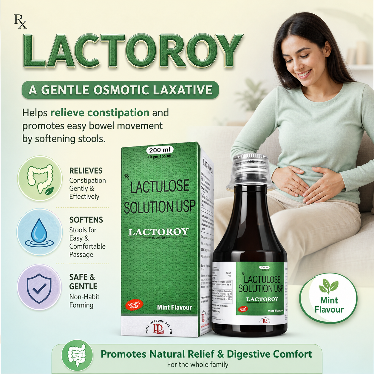 LACTOROY Syrup , Mrp : 258.00 - Image 3