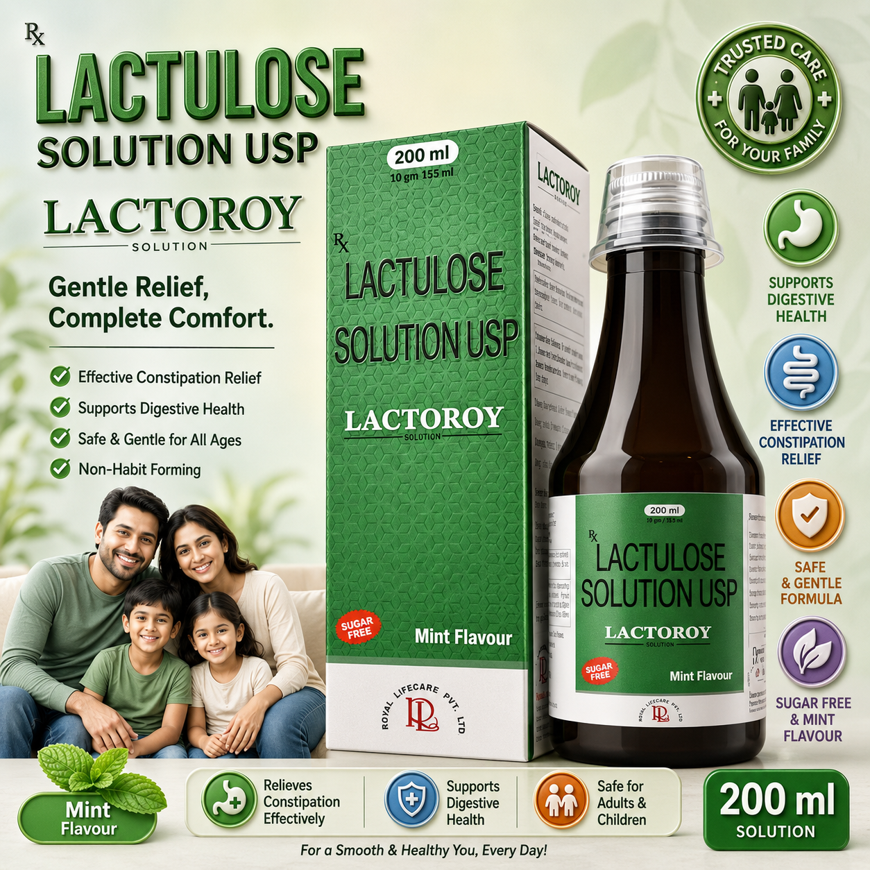 LACTOROY Syrup , Mrp : 258.00 - Image 2