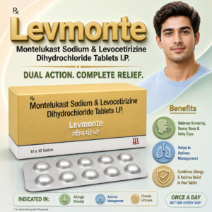 LEVMONTE , Mrp : 89.00 / 10 Tablet