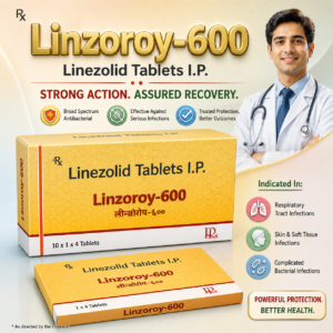 LINZOROY-600 , Mrp :381.00/10 Tab.