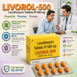 LIVOROL-500 , Mrp : 96.00/10 Tab.