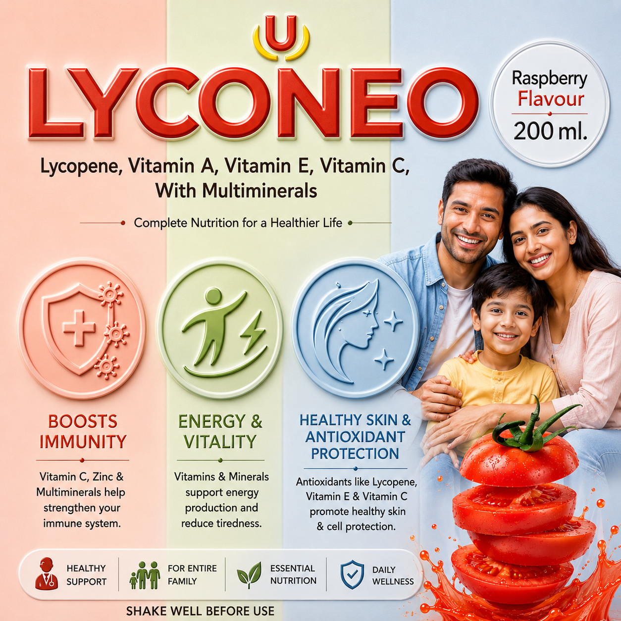 LYCONEO Syrup , Mrp : 165.00 - Image 2