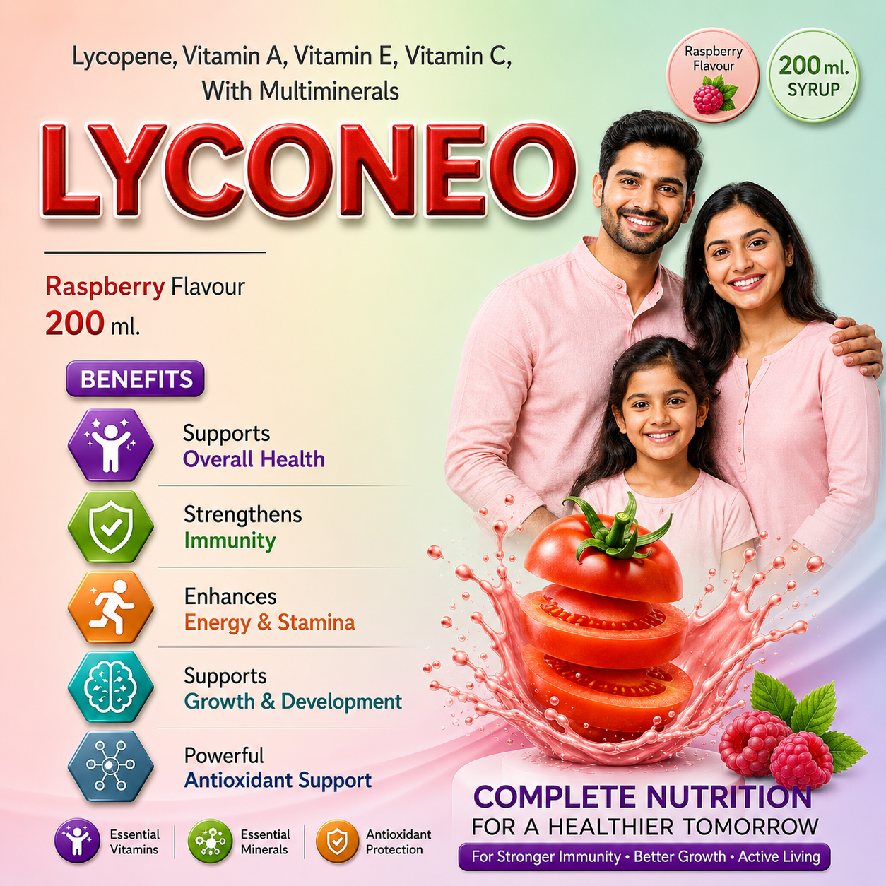 LYCONEO Syrup , Mrp : 165.00 - Image 3