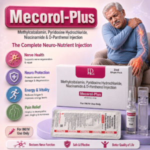 MECOROL PLUS Inj. , Mrp : 102.00