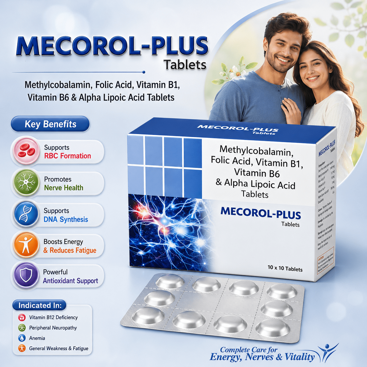 MEC. PLUS , Mrp :150.00/10 Tab. - Image 2