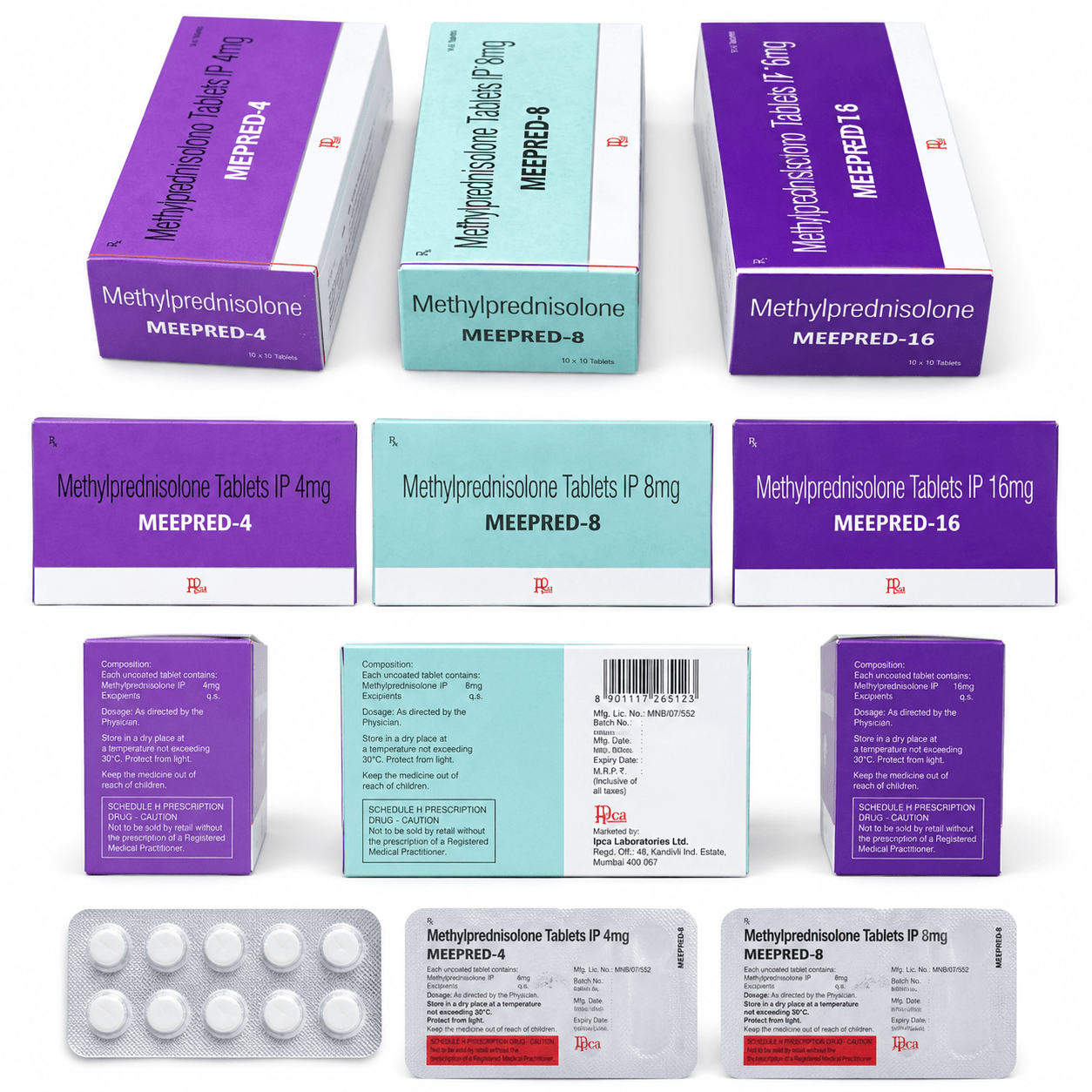 MEEPRED-4 , Mrp : 62.00 / 10 Tab. - Image 4