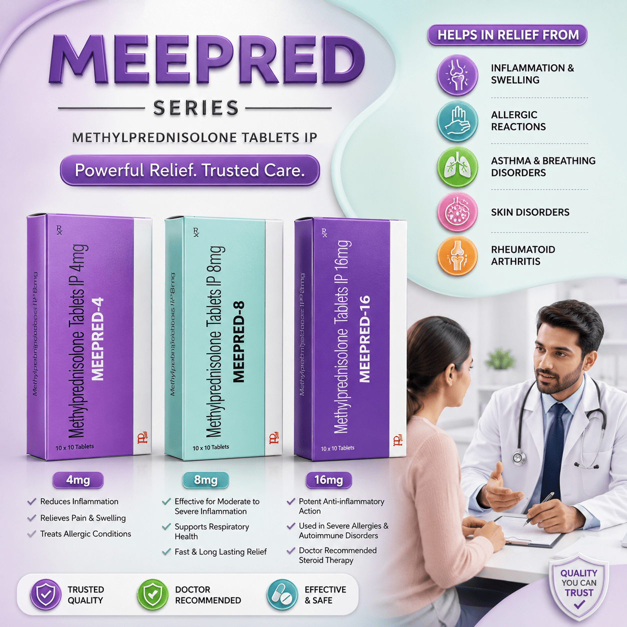 MEEPRED-4 , Mrp : 62.00 / 10 Tab. - Image 2