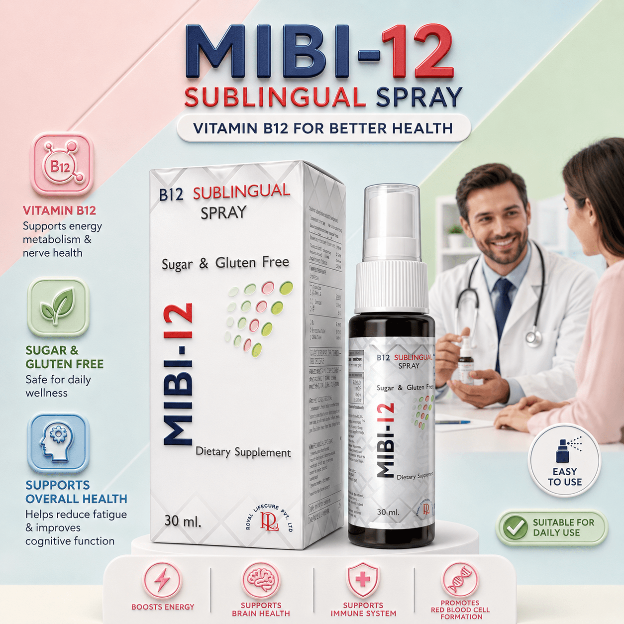 MIBI-12 Spray , Mrp : 392.00