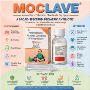 MOCLAVE Dry Syrup , Mrp : 65.00