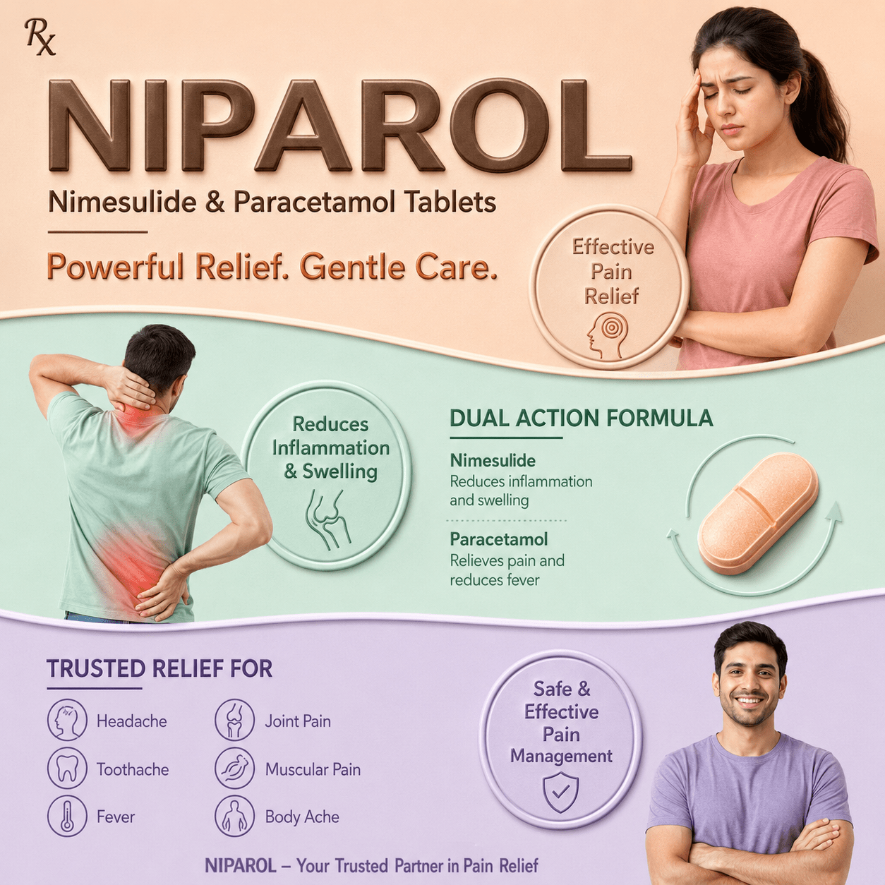 NIPAROL , Mrp : 65.00 / 10 Tablet - Image 3