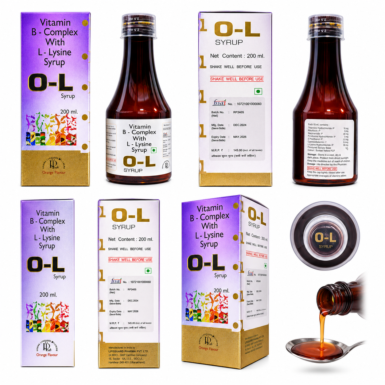 O-L Syrup , Mrp : 145.00 - Image 4