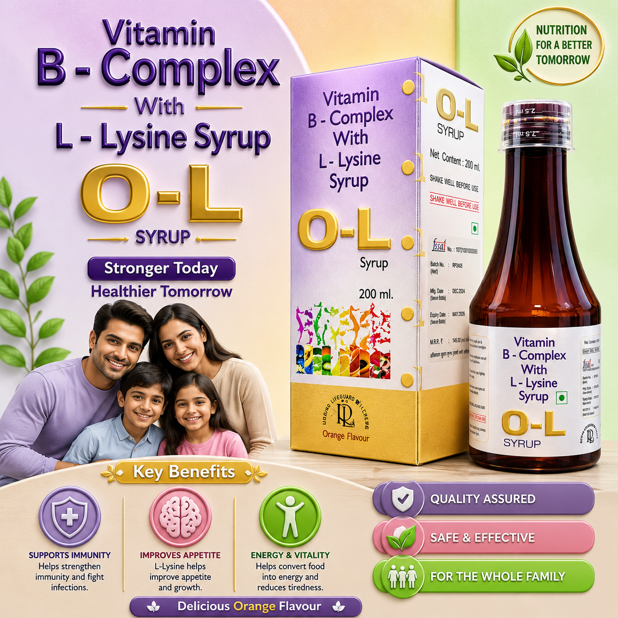 O-L Syrup , Mrp : 145.00 - Image 2